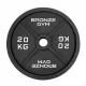 Диск олимпийский BRONZE GYM чугунный 20 кг